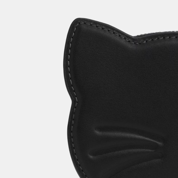 NWT Coach Black Cat Coin Purse (Leather) - Picture 8 of 8